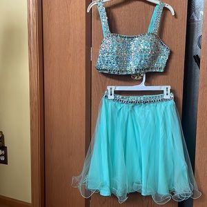 Narianna, XS, Two-piece Skirt Set